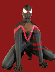 INFLATABLE BLACK SPIDERMAN PROP
