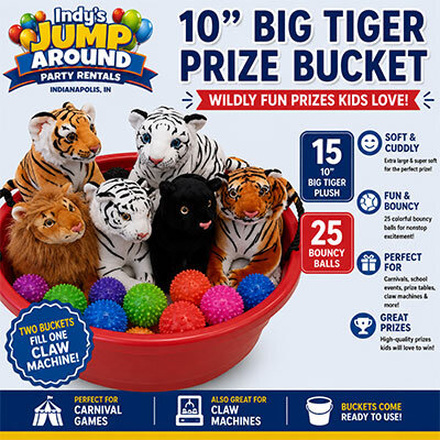 Bucket O Toys Tigers And Balls Bucket O Toys Tigers And Balls