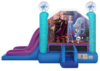 Frozen Bounce house Slide