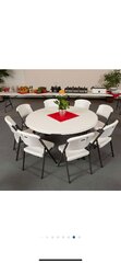 White 60inch Round Tables