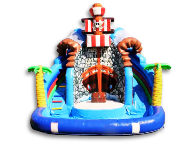 Pirates Treasure Chest Water slide Pirates Treasure Chest Water slide