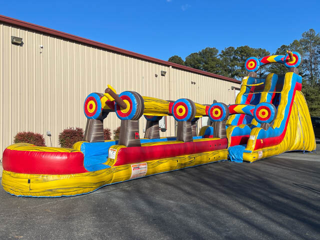 Bullseye Water Slide Front View