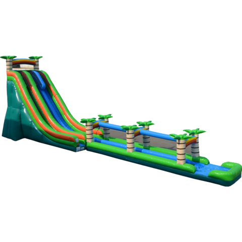 27' Dual Lane Dry Slide 27' Dual Lane Dry Slide
