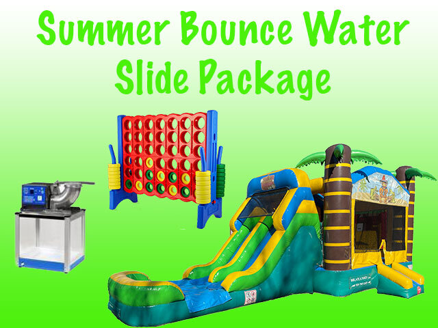 Summer Bounce Waterslide Package