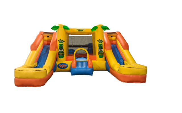 Toddler Bounce and Slide Water Combo