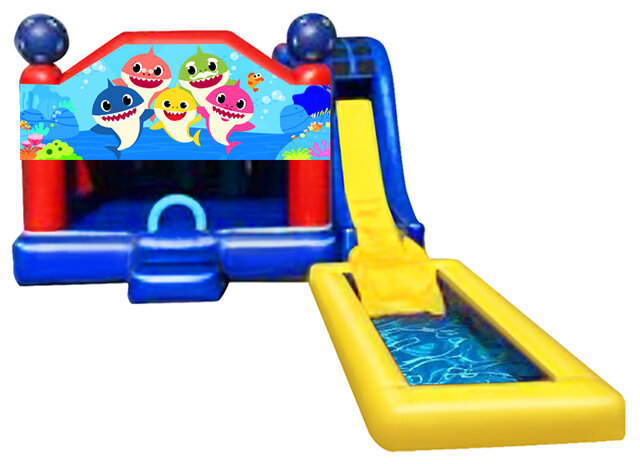 5 in 1 Obstacle comb - baby Shark w med pool 20x26x17 5 in 1 Obstacle comb - baby Shark w med pool 20x26x17