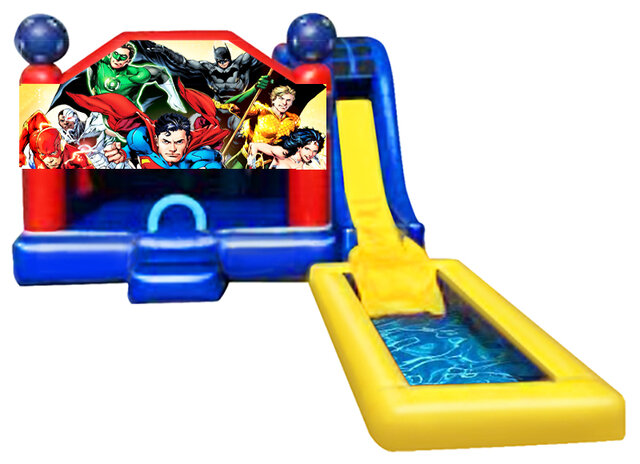 5 in 1 Obstacle comb - JUSTICE LEAGUE W med pool 20x26x17 5 in 1 Obstacle comb - JUSTICE LEAGUE W med pool 20x26x17