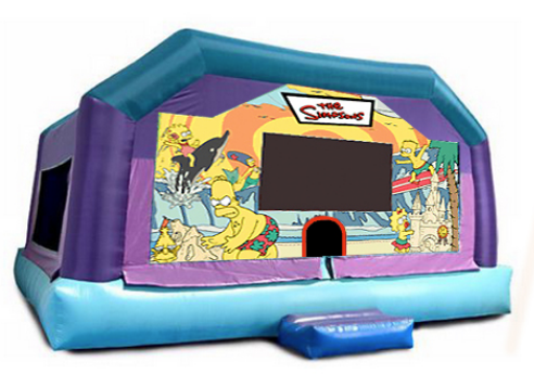 Gigantic Jump - Simpsons 20x20x17 Gigantic Jump - Simpsons 20x20x17