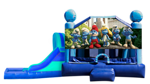 L&S - Smurfs Window 32x17x17 L&S - Smurfs Window 32x17x17