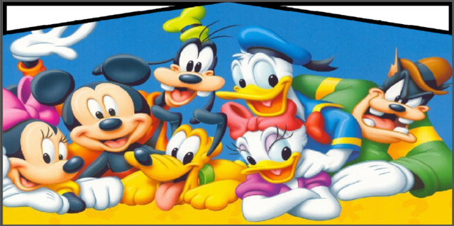 Modular Mickey Mouse Club House banner