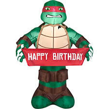 Teenage Mutant Ninja Turtles Raphael Happy Birthday