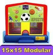 M11- Sports 2  Modular Jump House 15x15 