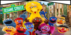 Modular Sesame Street banner