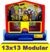 M1• Halloween Character Modular Jump House 13x13