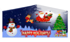 Modular Christmas banner