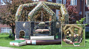Camouflage Wrecking Ball w/ Jousting Interactive Bouncy Room Game (4 wrecking balls the perfect wow factor) Camouflage Wrecking Ball w/ Jousting Interactive Bouncy Room Game (4 wrecking balls the perfect wow factor)