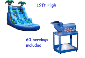 19 Ft Tropical Water Slide Cool Down Deal