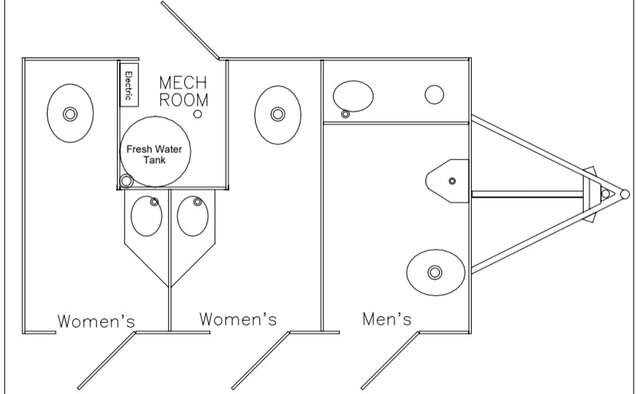 3 stall luxury toilet 3 stall luxury toilet