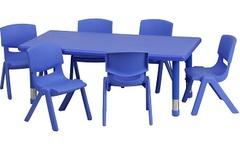 Kids Blue Chair & Table Kids Blue Chair & Table