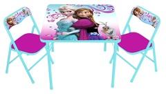 Disney Frozen Table (1) Chairs (4) Set Disney Frozen Table (1) Chairs (4) Set