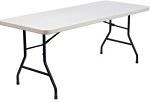Table - 6 ft Rectangular - Plastic Folding Table - 6 ft Rectangular - Plastic Folding