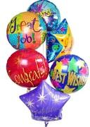 6 Piece - All Mylar Bouquet 6 Piece - All Mylar Bouquet