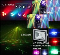 Deluxe Party Lighting Package Deluxe Party Lighting Package