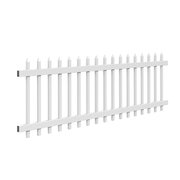 Picket Fencing per Panel - White Picket Fencing per Panel - White