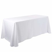 Linen White - 6ft Rect (Floor Length) Linen White - 6ft Rect (Floor Length)