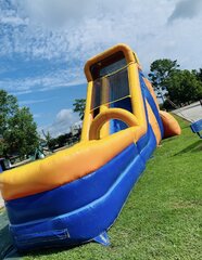 20ft Big orange waterslide