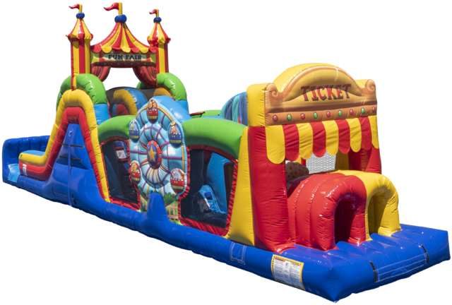 47ft Carnival Obstacle Course (Wet/Dry)