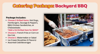   Catering Package - Backyard BBQ