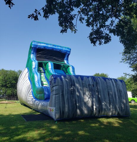 20' Silver Splash Water Slide 20' Silver Splash Water Slide