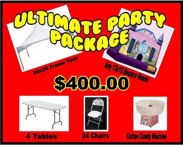 (3) Ultimate Party Package