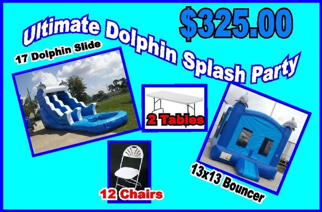 (1) Ultimate Dolphin Splash Party (1) Ultimate Dolphin Splash Party