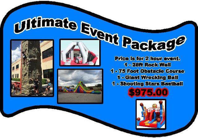 (7) Ultimate Event Package