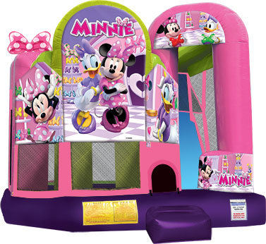 (02) Minnie Mouse Clubhouse Bounce And Slide Dry