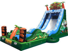 Tiki Falls Water Slide with Pool Tiki Falls Water Slide with Pool