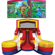 WINNIE THE POOH Double Splash Jr DRY Slide WINNIE THE POOH Double Splash Jr DRY Slide