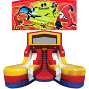 INCREDIBLES Double Splash Jr DRY Slide INCREDIBLES Double Splash Jr DRY Slide