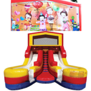 HAPPY BIRTHDAY Double Splash Jr DRY Slide HAPPY BIRTHDAY Double Splash Jr DRY Slide