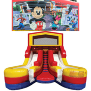 MICKEY MOUSE Double Splash Jr DRY Slide MICKEY MOUSE Double Splash Jr DRY Slide