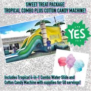TROPICAL 4-IN-1 COMBO AND COTTON CANDY TROPICAL 4-IN-1 COMBO AND COTTON CANDY