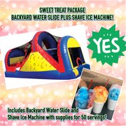BACKYARD SLIDE AND POPCORN BACKYARD SLIDE AND POPCORN