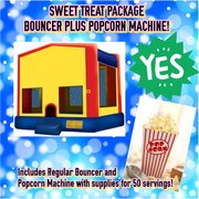 BOUNCER AND POPCORN BOUNCER AND POPCORN