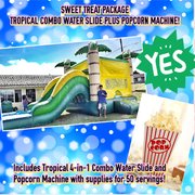 TROPICAL 4-IN-1 COMBO AND POPCORN TROPICAL 4-IN-1 COMBO AND POPCORN