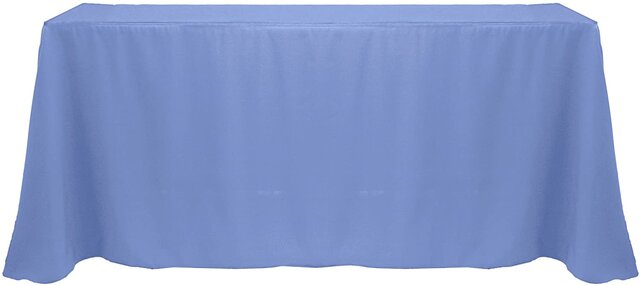 Linen - 90x132 rectangular periwinkle Linen - 90x132 rectangular periwinkle