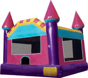 Pink/Purple Castle Bouncy House (Large) Pink/Purple Castle Bouncy House (Large)
