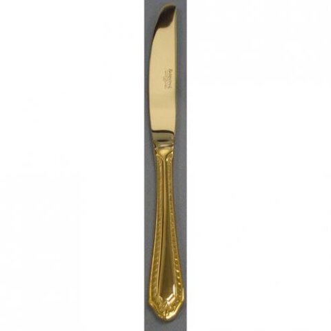 Fiori dinner knife - gold SR