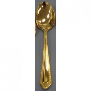 Fiori Soup Spoon - gold SR